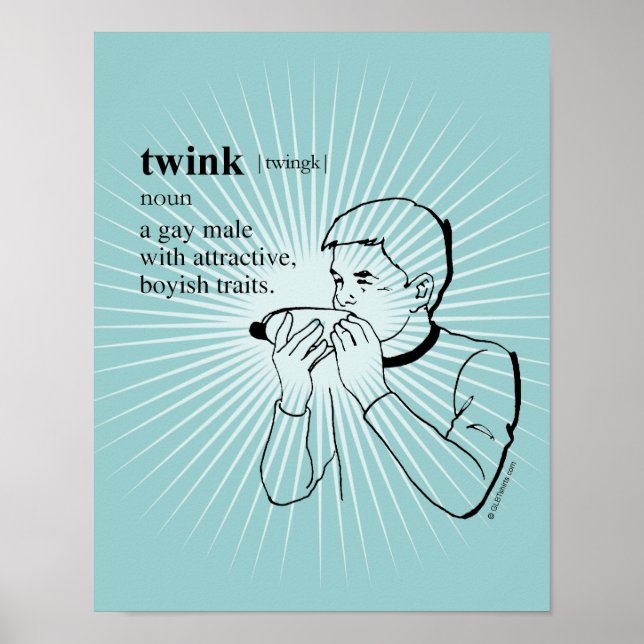PÓSTER TWINK (Frente)
