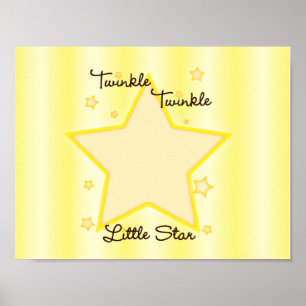 Póster Twinkle Twinkle Little Star