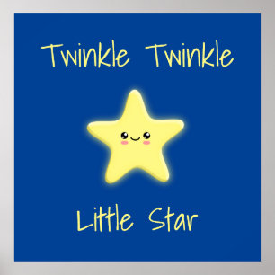 Póster Twinkle Twinkle Little Star