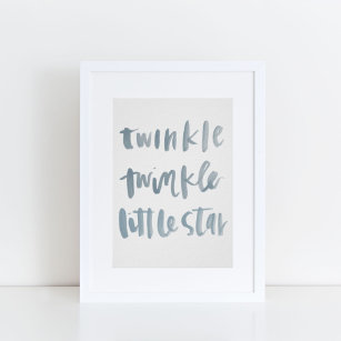 Póster Twinkle, Twinkle Little Star Art Print