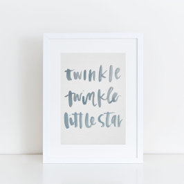 Póster Twinkle, Twinkle Little Star Art Print