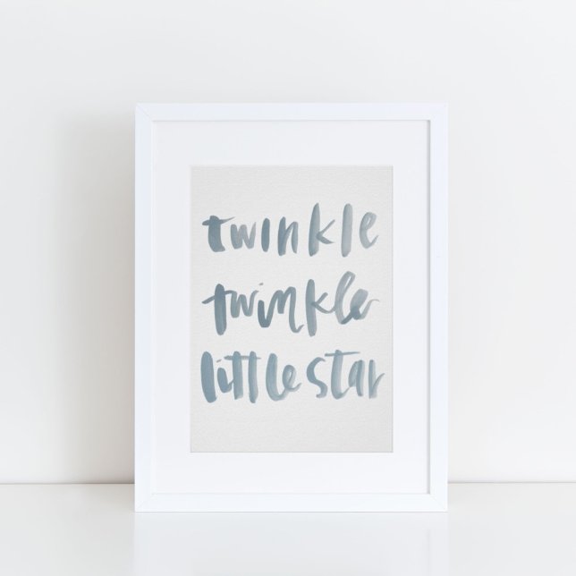 Póster Twinkle, Twinkle Little Star Art Print (Subido por el creador)