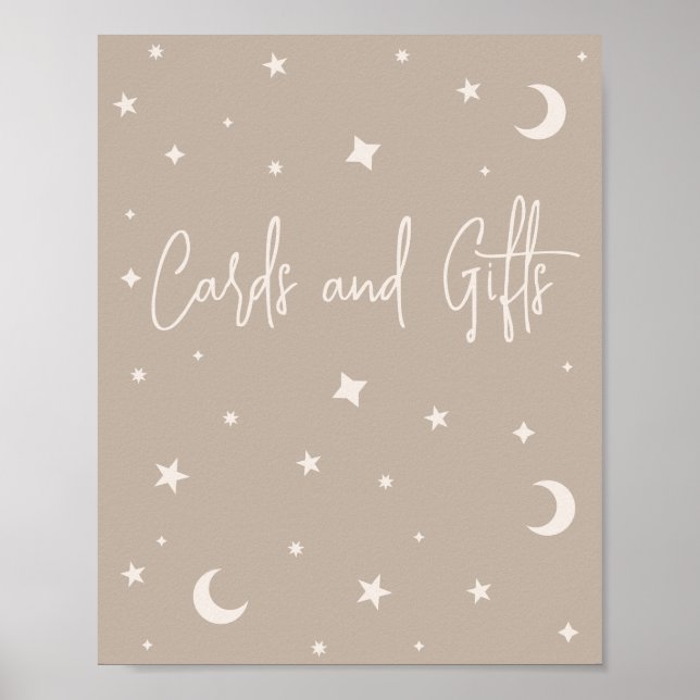 Póster Twinkle Twinkle Little Star Shower Cards and Gifts (Frente)