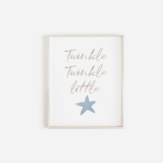 Póster Twinkle twinkle pequeño poster estrella (Subido por el creador)