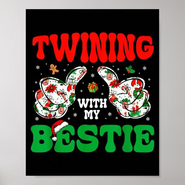 Póster Twinning With My Ie Twins Friends Twin Boys Christ (Frente)