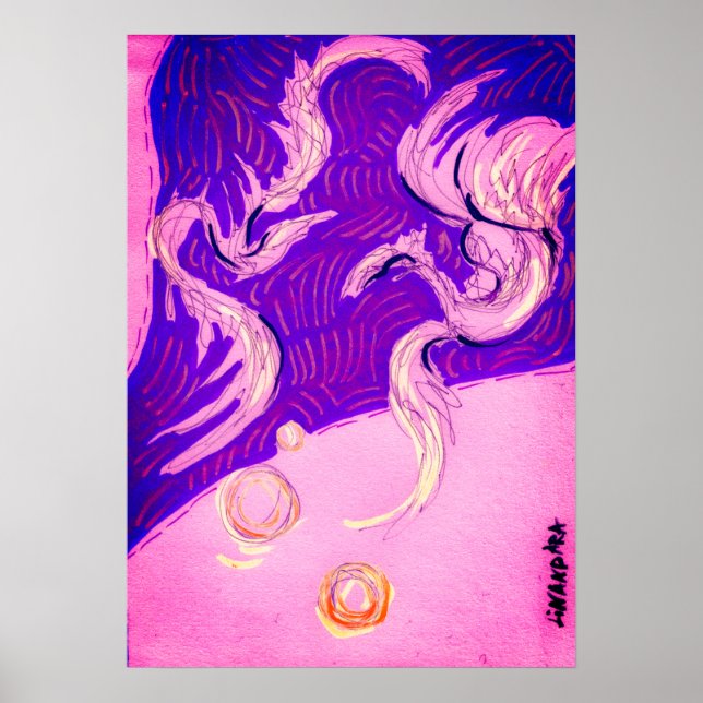 Póster Two Dragons, Three Suns (Frente)