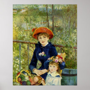 Póster Two Sisters on the Terrace