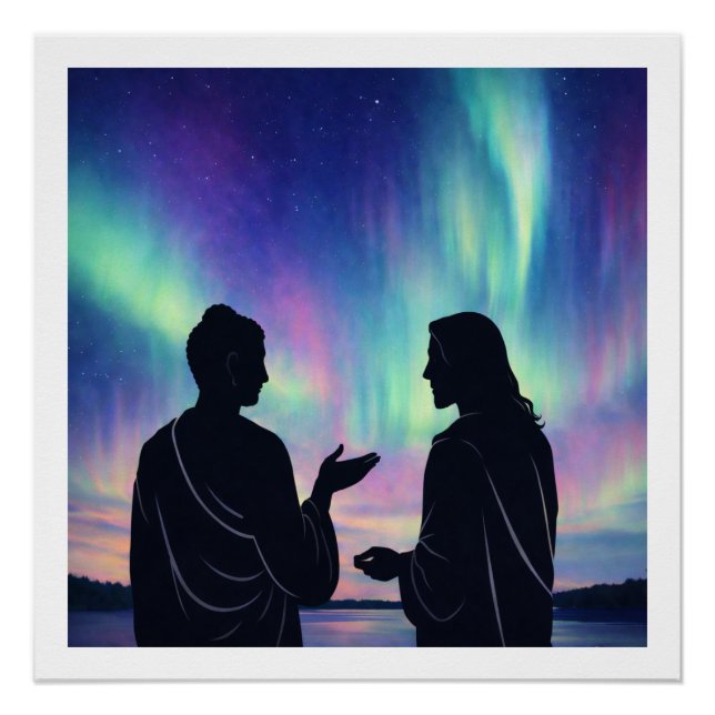 Póster Two Teachers, One Silence  (Anverso)