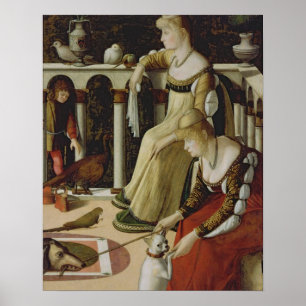 Póster Two Venetian Ladies (panel)