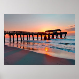 Póster Tybee Island Sunrise