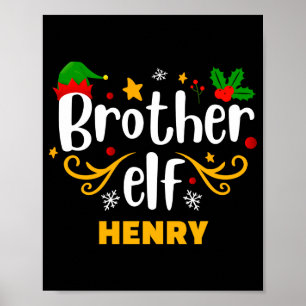 Póster Tygraphy Hermano Elfo Diversión Familia Combinando