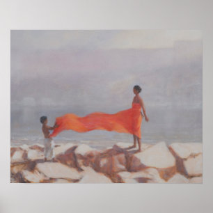 Póster Tying A Sari India 2012