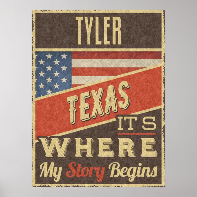 Póster Tyler Texas (Frente)