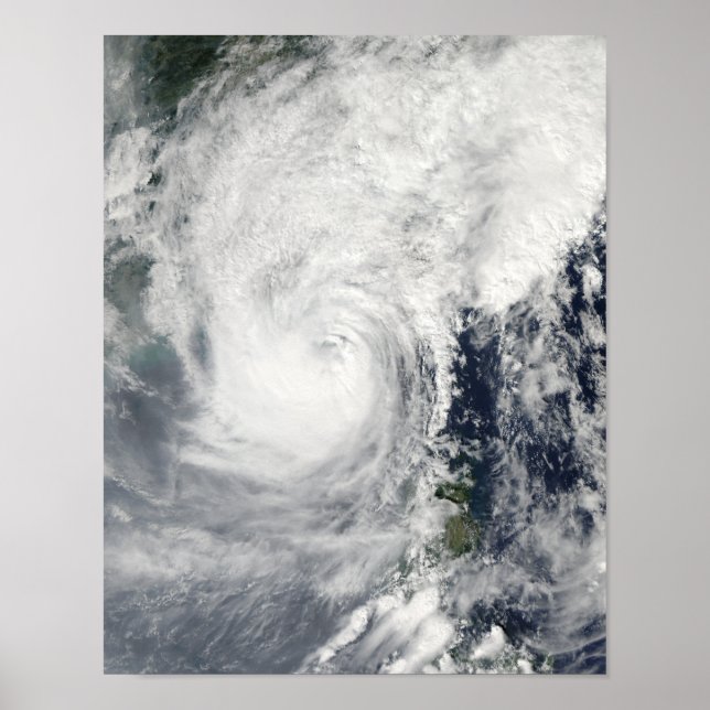 Póster Typhoon Megi 3 (Frente)