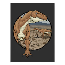 Póster Tyrannosauro rex. 2