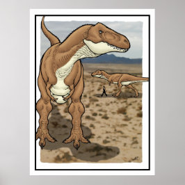 Póster Tyrannosauro rex. 3