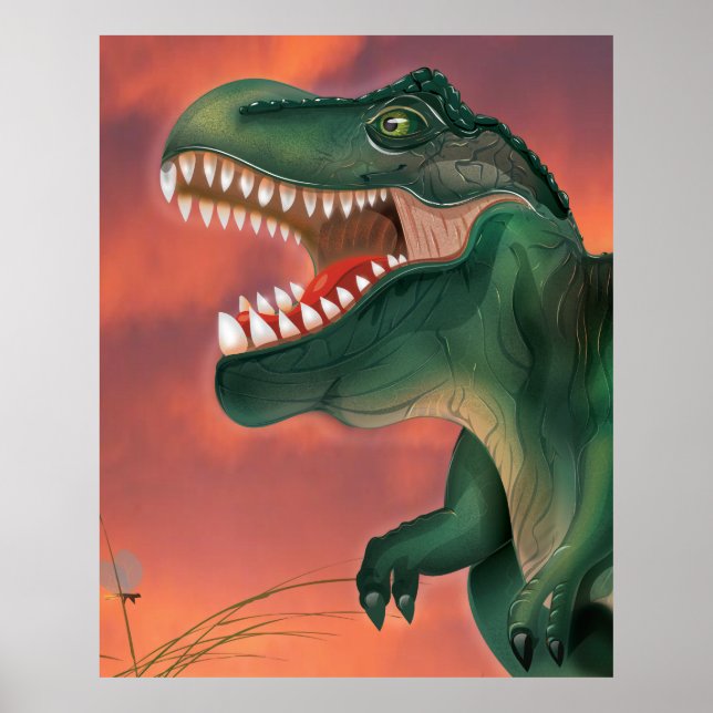 Póster Tyrannosaurus Rex (Frente)
