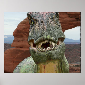 Póster Tyrannosaurus Rex Dinosaur POSTER