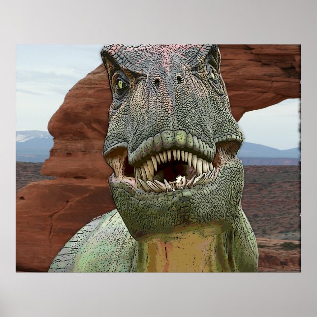 Póster Tyrannosaurus Rex Dinosaur POSTER (Frente)