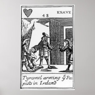 Póster Tyrconnel que arma a los Papists en Irlanda