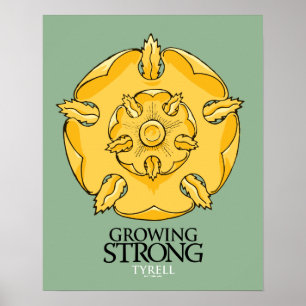 Póster Tyrell Sigil - creciendo fuerte