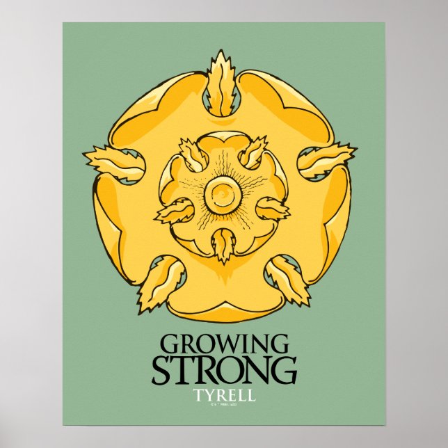 Póster Tyrell Sigil - creciendo fuerte (Frente)