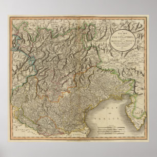 Póster Tyrol, Venice, Mantua