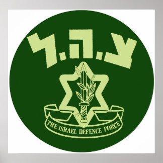 Póster Tzahal Shield