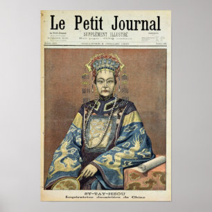 Póster Tz'U-Hsi  Empress Dowager of China
