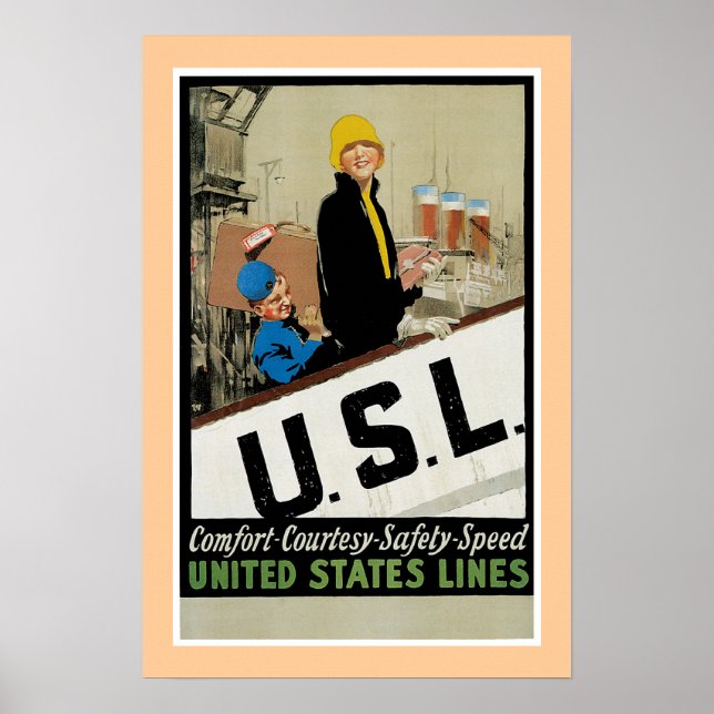 Póster U. S. L. Poster (Frente)