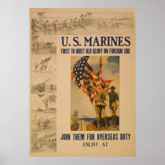 Póster U.S. Marines: 1913 - Poster