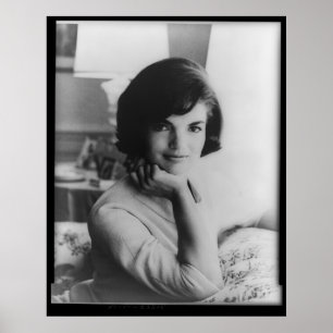 Póster U.S. Primera señora Jacoba Kennedy Portrait
