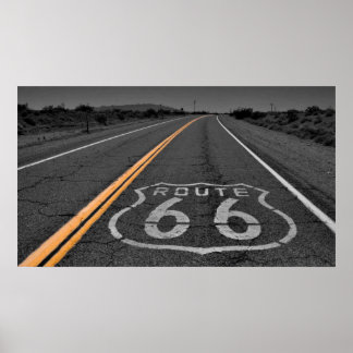 Póster U.S. Route 66