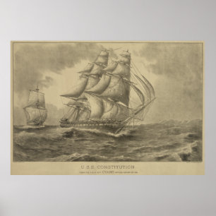 Póster U.S.S. Constitución