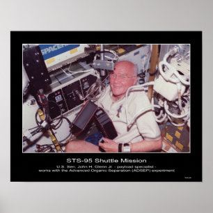 Póster U.S. Senador Juan H. Glenn