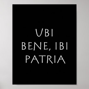 Póster Ubi bene ibi patria