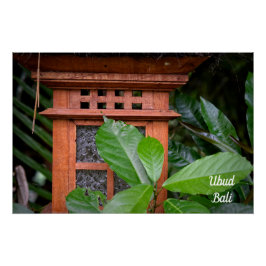 Póster Ubud Travel, Bali Travel