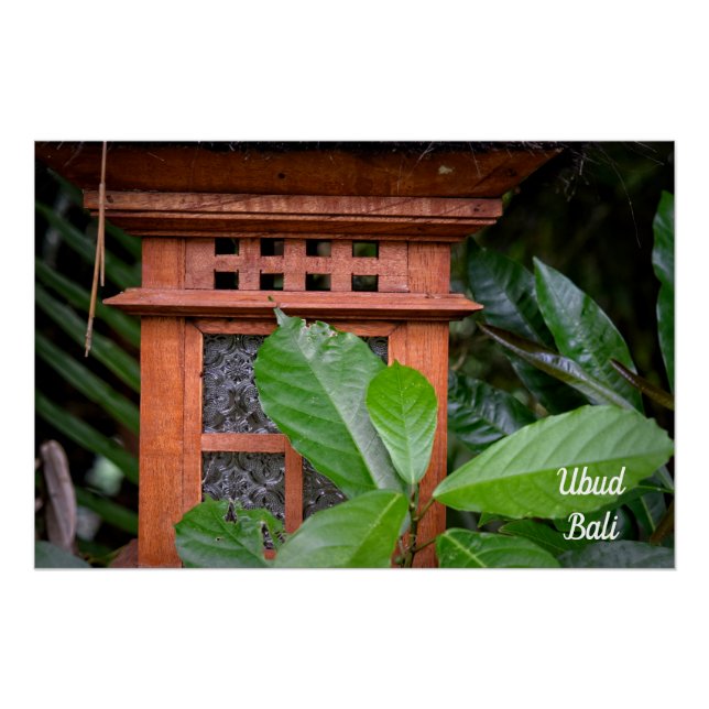 Póster Ubud Travel, Bali Travel (Anverso)