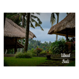 Póster Ubud Travel, Bali Travel