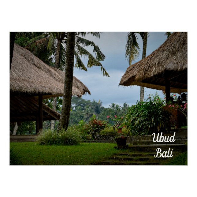 Póster Ubud Travel, Bali Travel (Anverso)