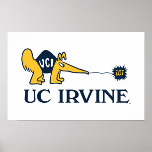 Póster UC Irvine   UCI Anteaters Zot!