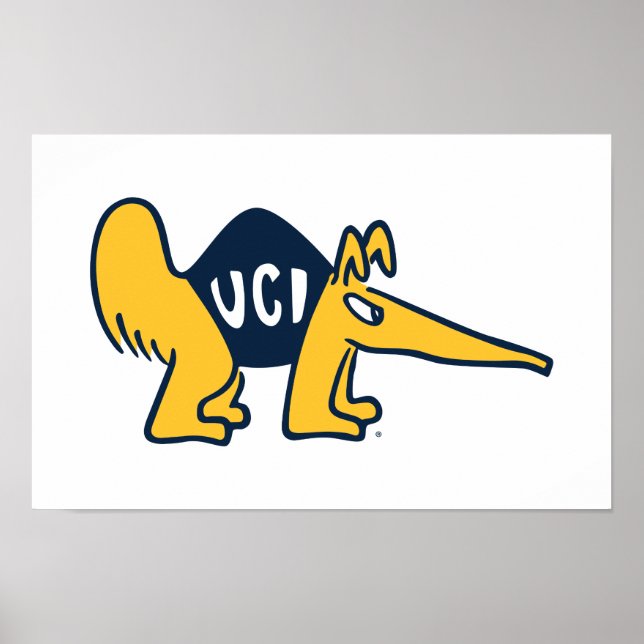 Póster UC Irvine | UCI Anteatros (Frente)