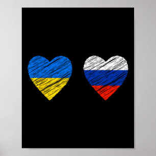 Póster Ucrania Rusia Paz