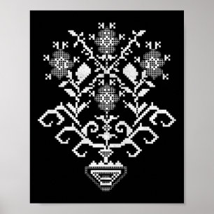 Póster Ucrania Ucraniano Kiew Trysub Bandera 6
