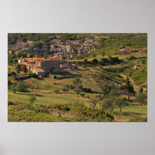 Póster UE, Francia, Provenza, Bouches, du, Rhone, 9