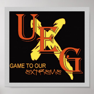 Póster UEG Slogan Poster