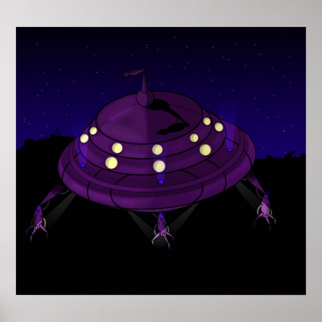 PÓSTER UFO (Frente)