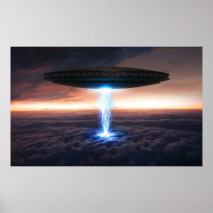Póster UFO eléctrico