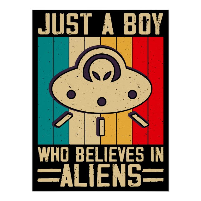 Póster UFO Sighting (Anverso)