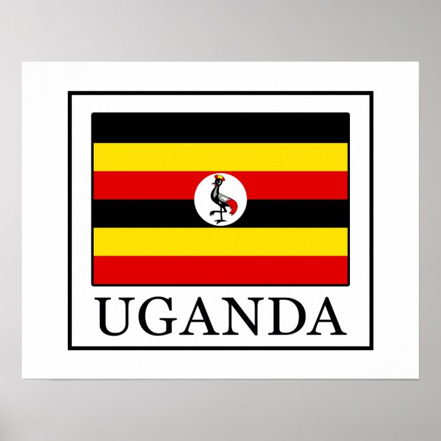 Póster Uganda (Frente)